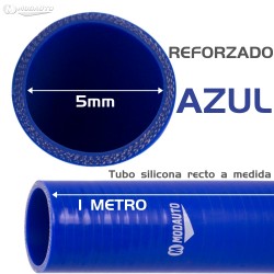 Tubo silicona reforzado 5mm...